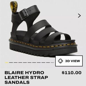 Dr. Martens Blaire Hydro Leather Strap Sandal